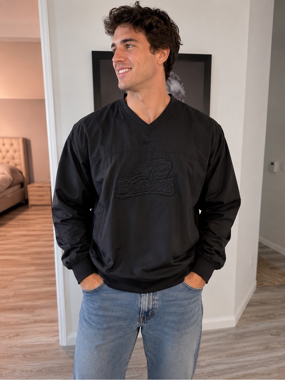 Vintage Nike Oregon state beavers pullover large